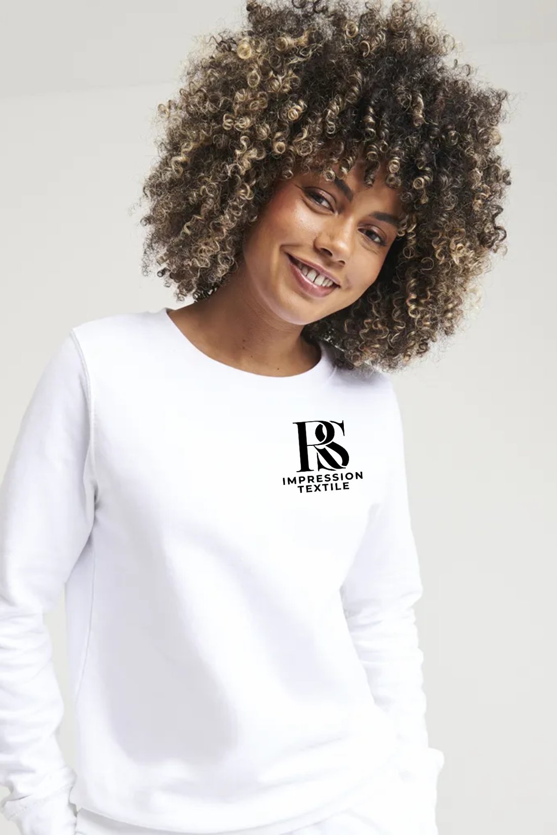 Pull Col Rond Femme Personnalisable | RS Impression