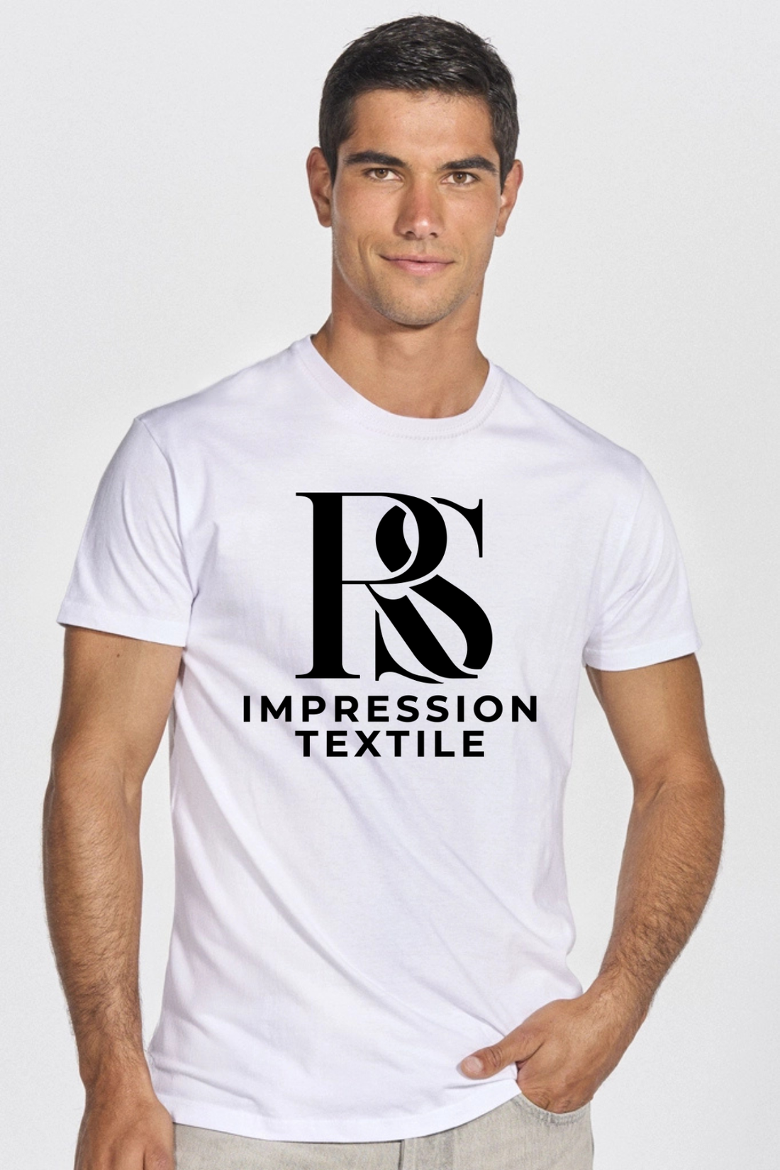 T-shirt premium personnalisable
