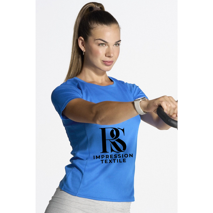 T-shirt Sport Femme Personnalisable | RS Impression