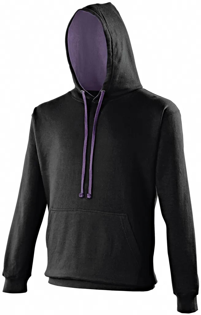 Sweat a capuche unisexe personnalisable - 2 tons