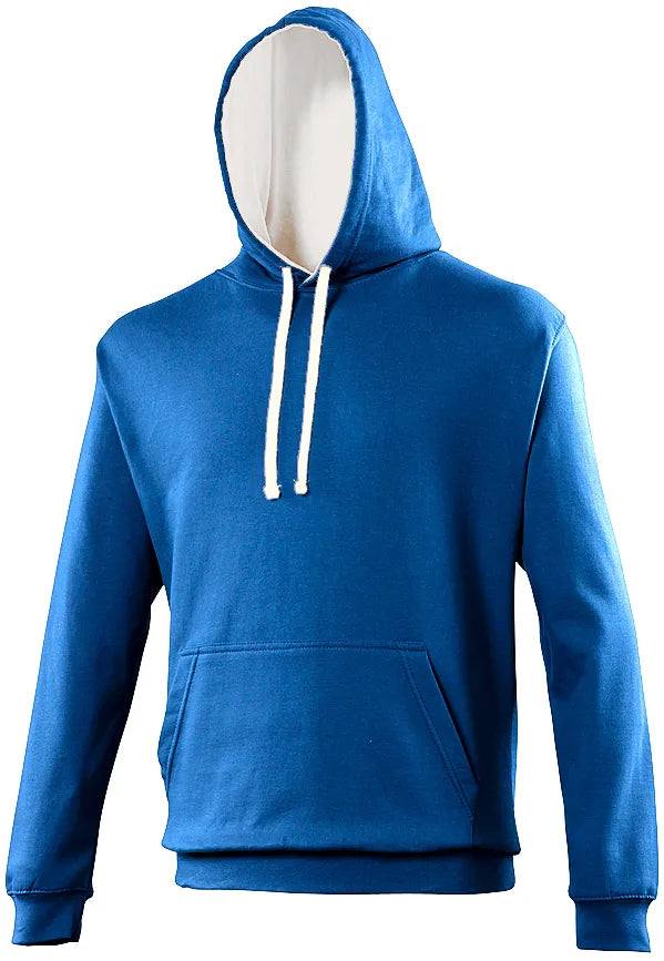 Sweat a capuche unisexe personnalisable - 2 tons